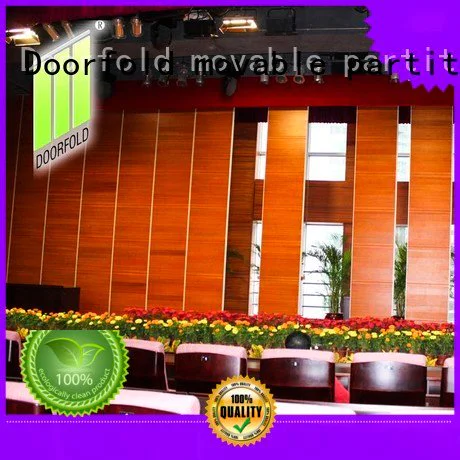 collapsible retractable meeting Doorfold movable partition sliding folding partition