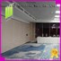 international retractable Doorfold movable partition sliding glass partition walls