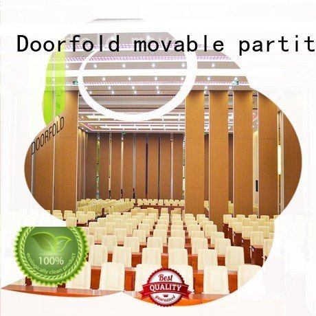Doorfold movable partition wall operable wall acoustic