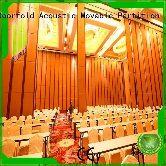 collapsible operable folding partition walls commercial acoustic Doorfold movable partition
