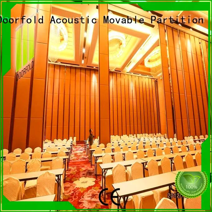 collapsible operable folding partition walls commercial acoustic Doorfold movable partition