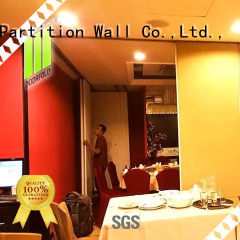 Doorfold movable partition Brand commercial hot selling plaza commercial room dividers