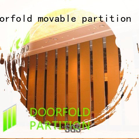 Doorfold movable partition Brand retractable acoustic partition