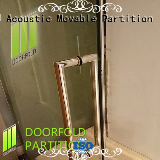 low-cost office glass door price functional for restaurant Doorfold