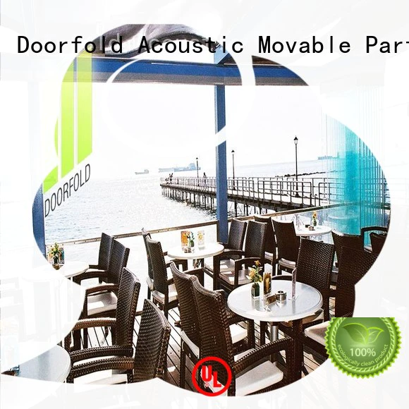 Doorfold commercial portable partition inquire for restaurant