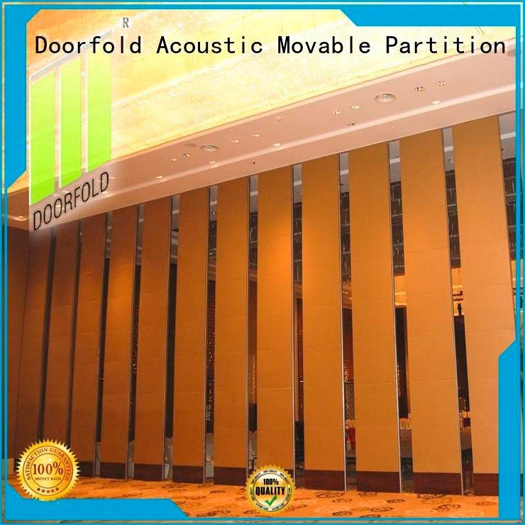 Doorfold movable partition acoustic movable partitions divider bay operable partition