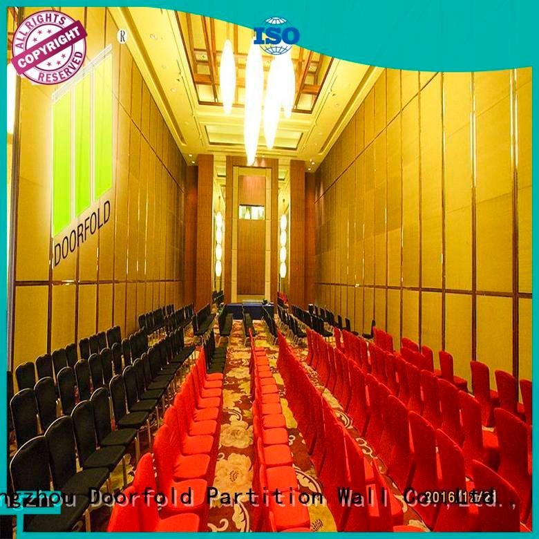 Doorfold movable partition Brand saudi retractable partition acoustic movable partitions